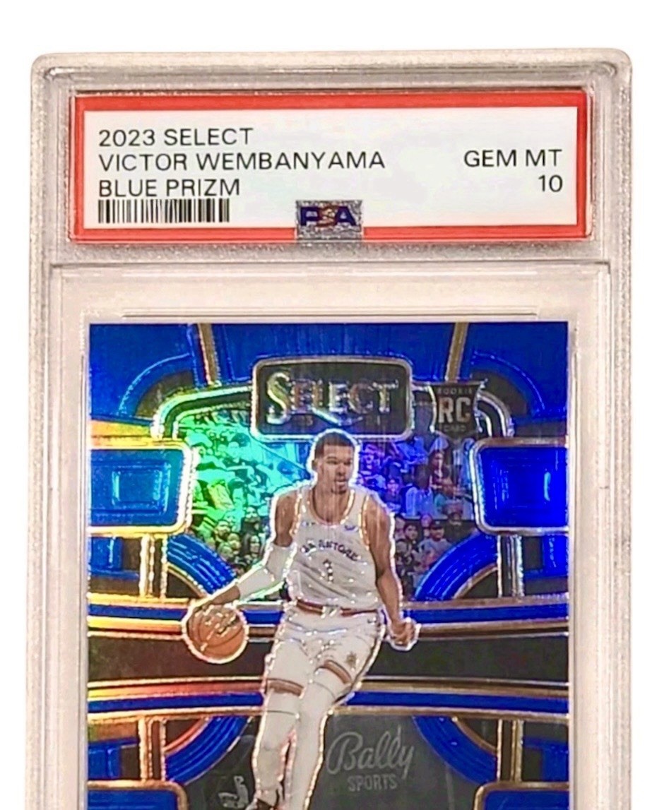 Victor Wembanyama Rookie PSA 10 Reflective Prizm 2023 Panini RC Spurs Victor Wembanyama Rookie PSA 10 Reflective Prizm 2023 Panini RC Spurs