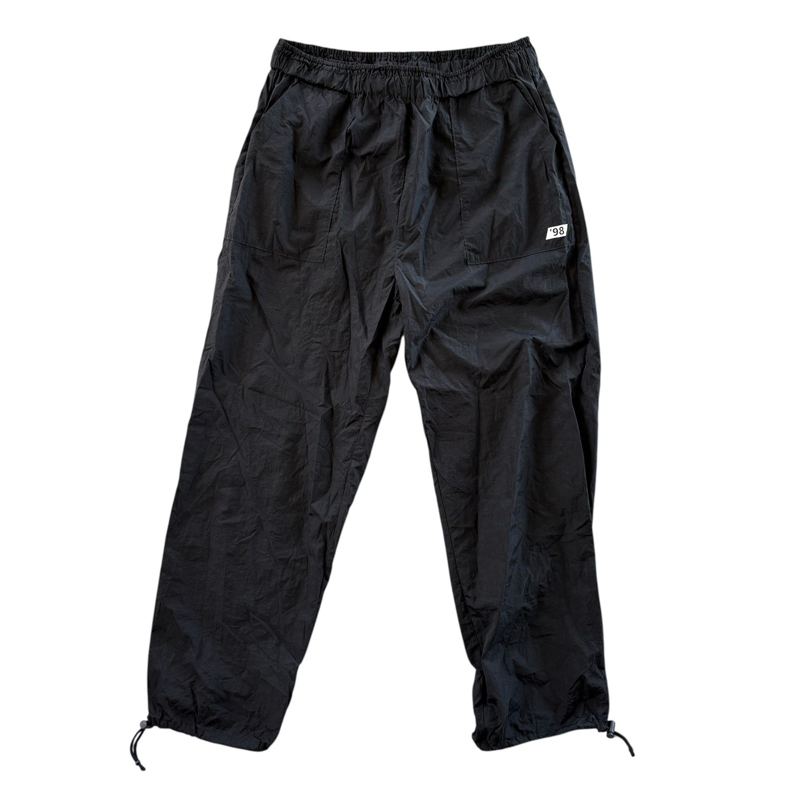NWOT WAYF 98 Clarissa Nylon Women’s Joggers - Black Size Large