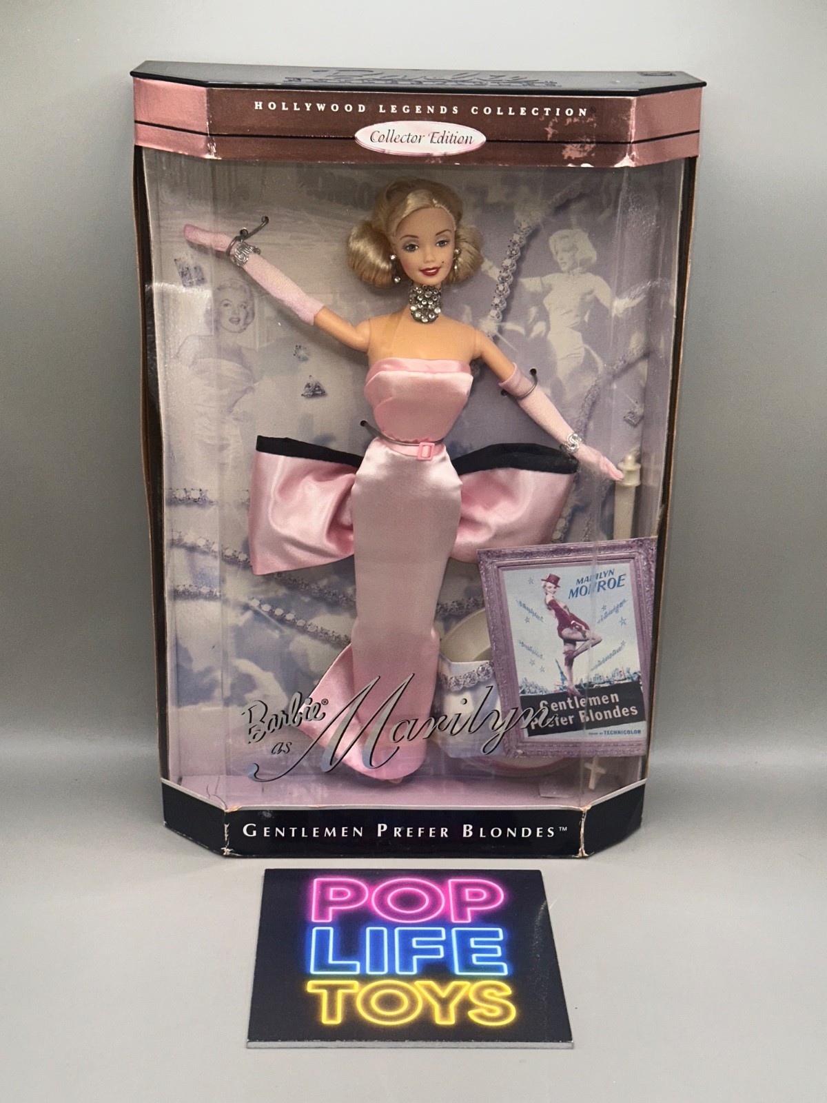 Vintage 1997 Mattel “Barbie as Marilyn in Gentleman Prefer Blondes” #17451 *NRFB