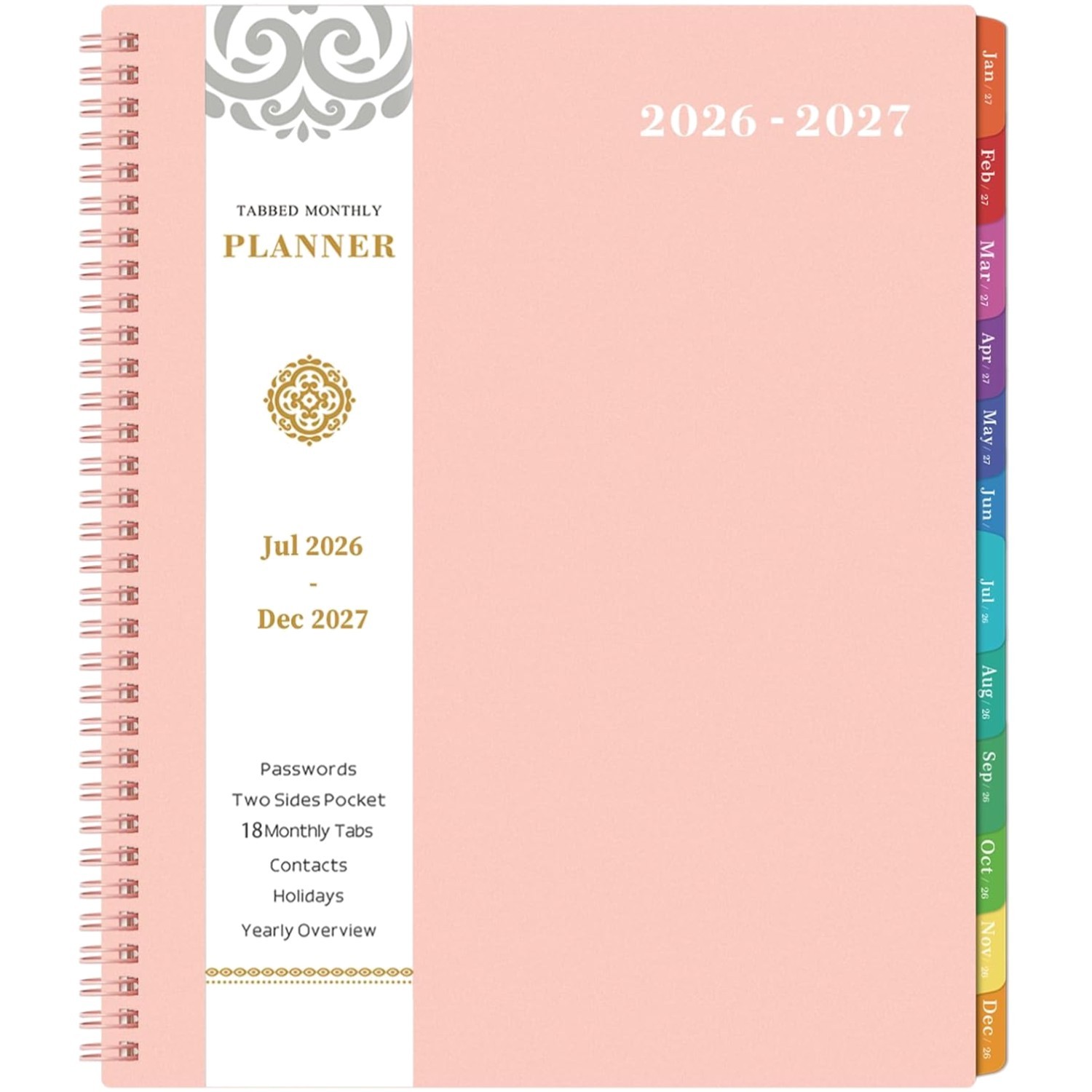 2026-2027 Monthly Planner | 18- Calendar, Eco-Friendly Design 2026-2027 Monthly Planner | 18- Calendar, Eco-Friendly Design