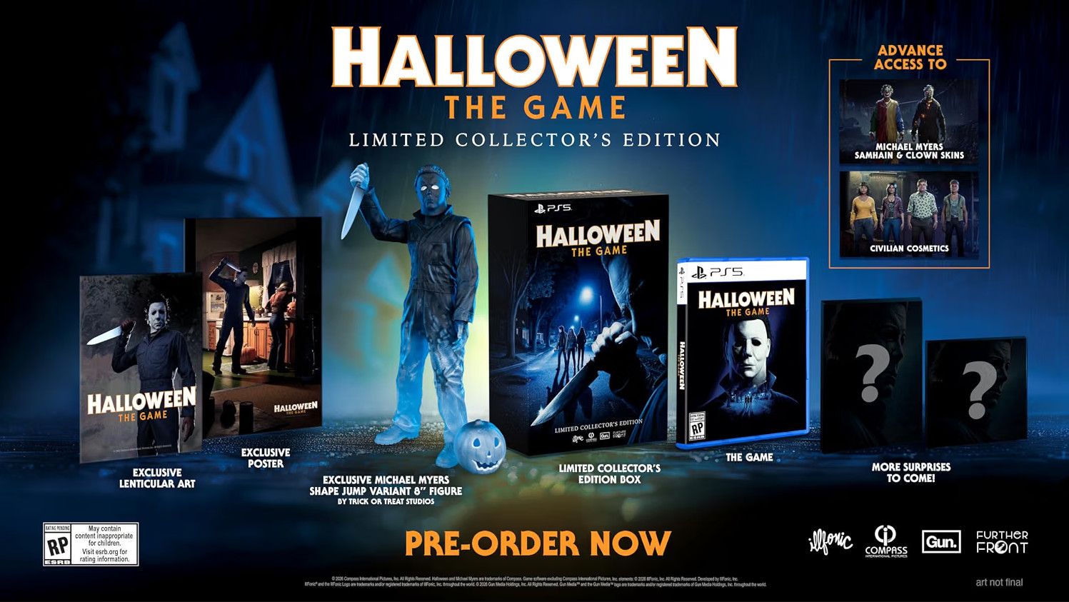 Halloween The Game Limited Collector's Edition PS5 - 10/6 release - PRESALE Halloween The Game Limited Collector's Edition PS5 - 10/6 release - PRESALE