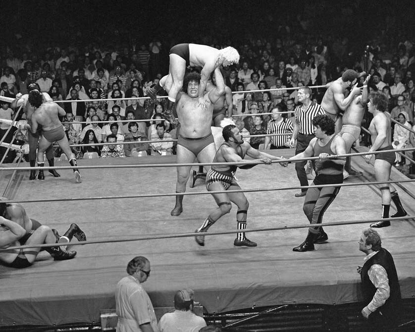 1975 Wrestler ANDRE THE GIANT Glossy 8x10 Photo Wrestling Ring Print Poster 1975 Wrestler ANDRE THE GIANT Glossy 8x10 Photo Wrestling Ring Print Poster