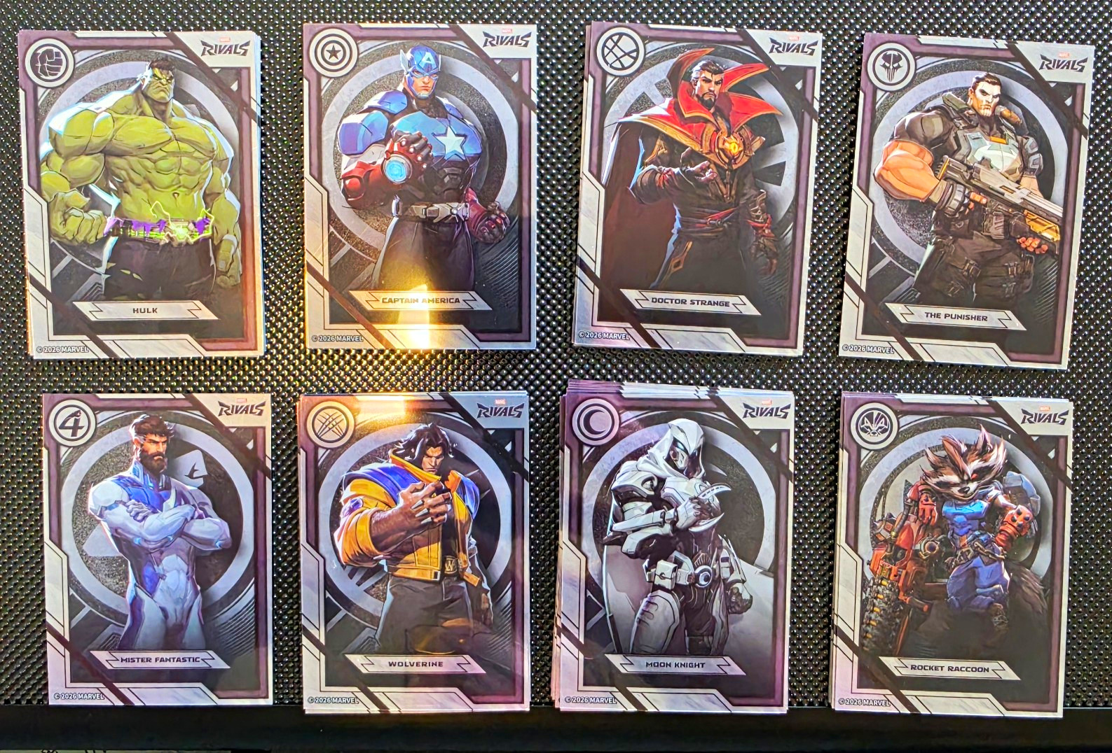 CardFun Marvel 2026 Eternal Glory Rivals Trading Cards 8 - Character Lot 'Read'