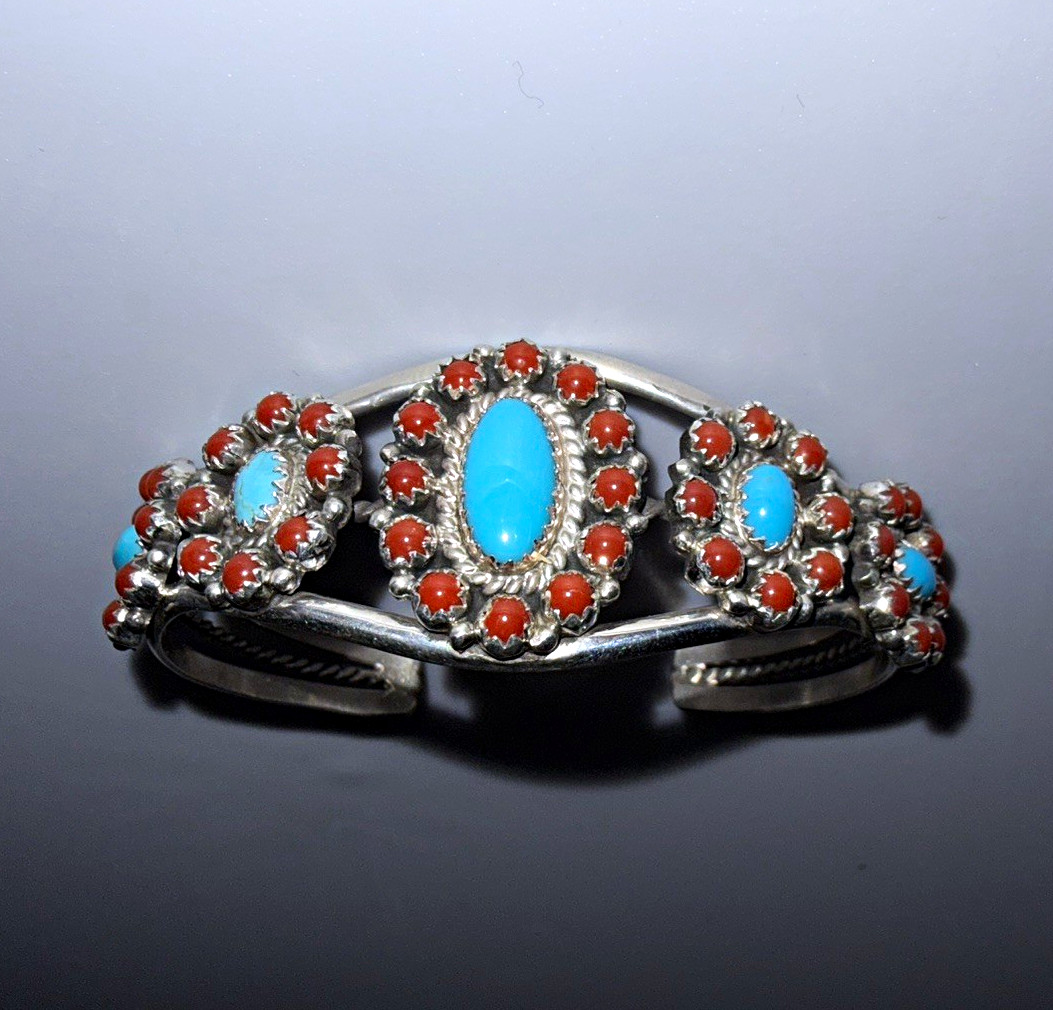 Authentic Navajo Bracelet Signed Nathaniel Curley