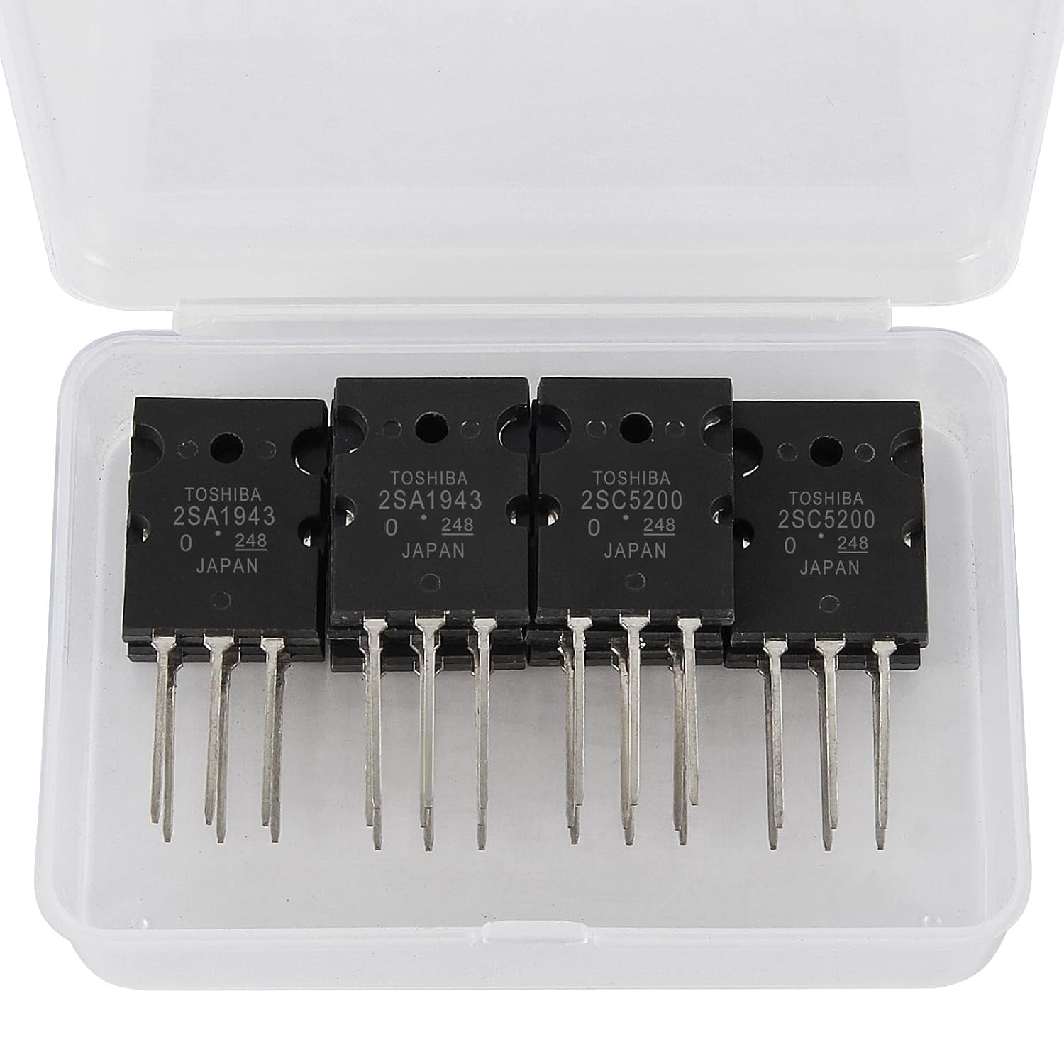 10Pcs 5 Pairs 2SA1943 2SC5200 Amplifier Transistor PNP NPN High Power Black