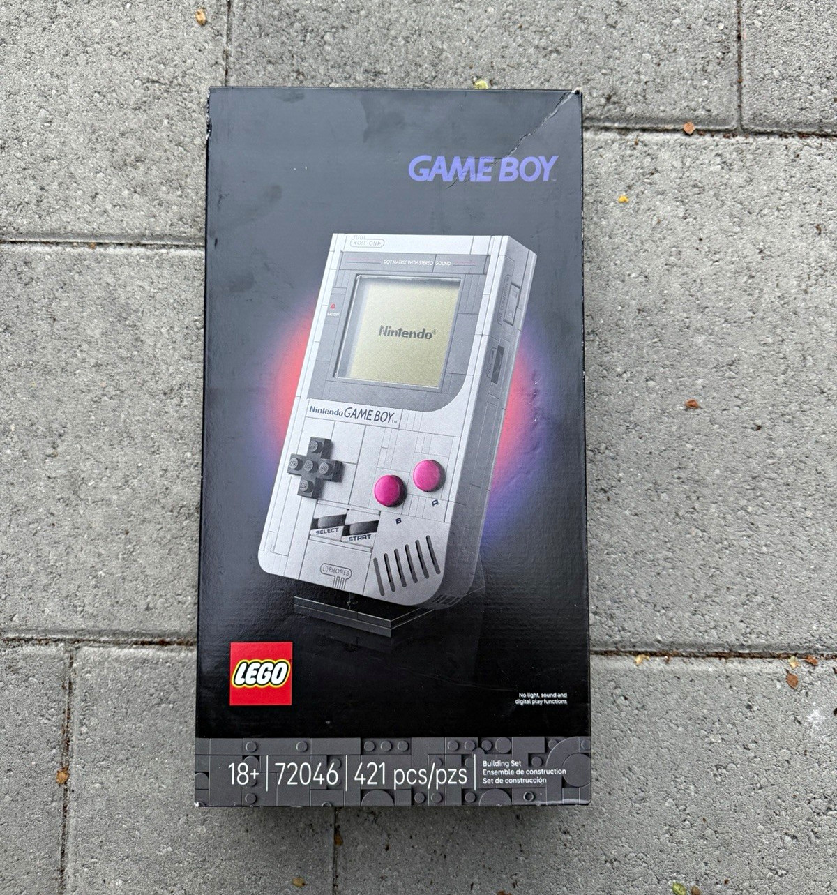 LEGO Super Mario Game Boy 72046 Complete Set 421 Pieces 18+ Building Set