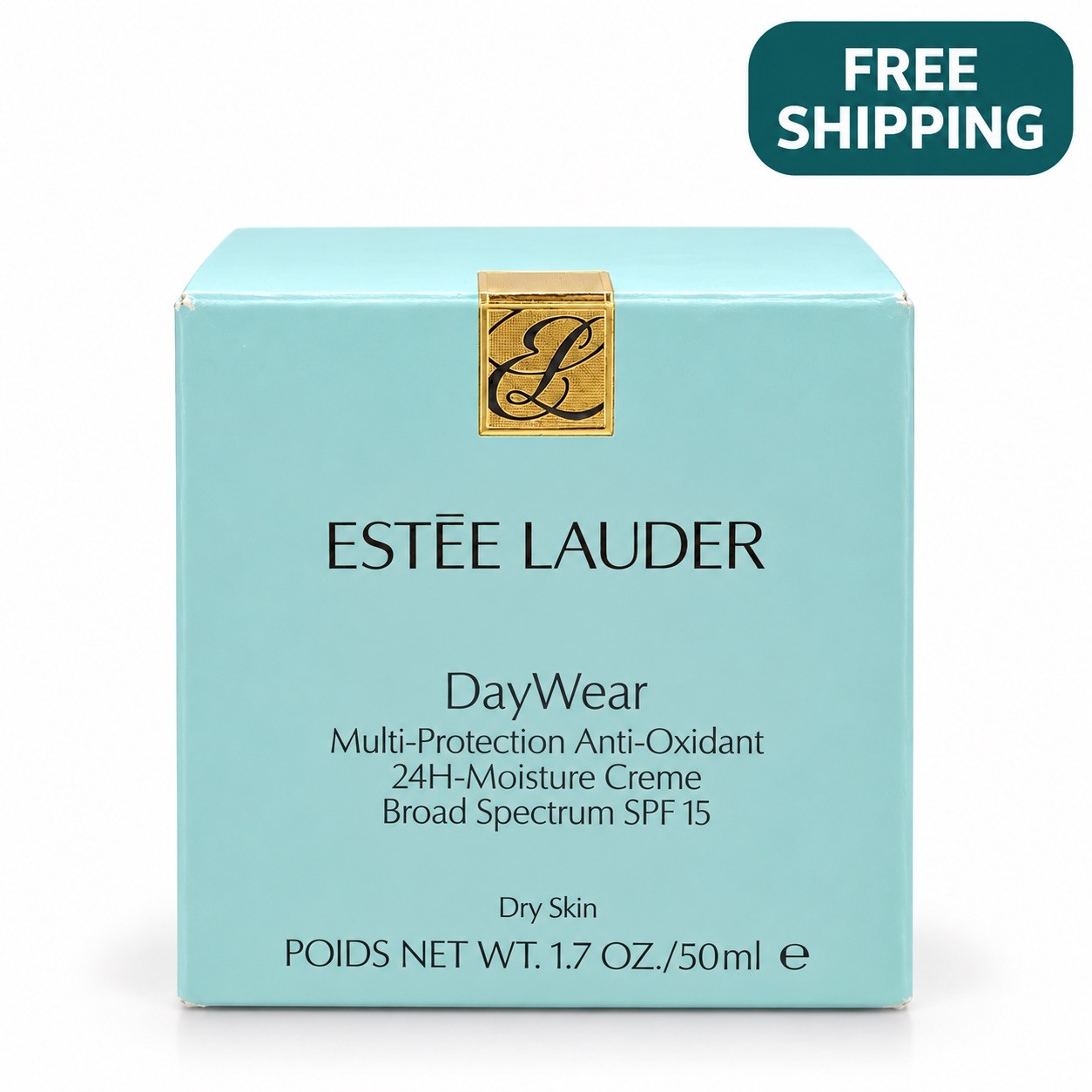 Estee Lauder DayWear SPF 15 Dry Skin Moisture Creme 50ml 1.7 oz New In Box Estee Lauder DayWear SPF 15 Dry Skin Moisture Creme 50ml 1.7 oz New In Box