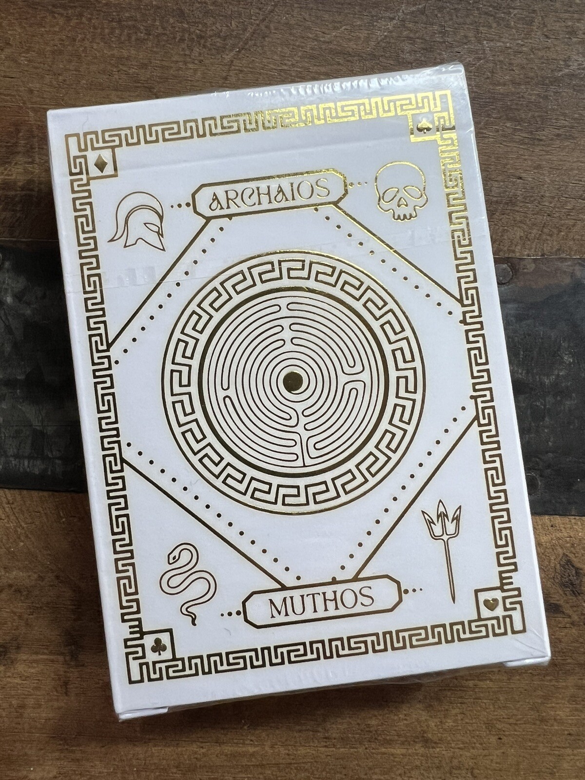Archaios Muthos (White Edition) Playing Cards Deck Brand New Nadine Sophie 9️⃣❤️