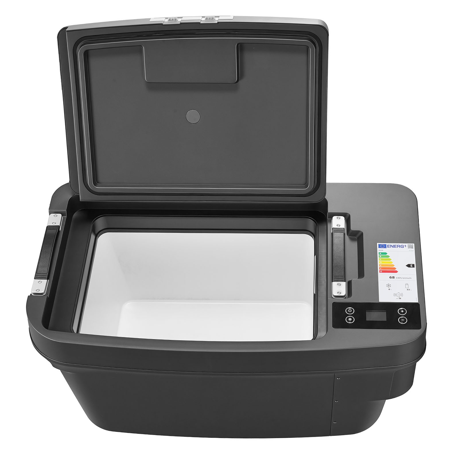 Uimoso 12V Portable Car Refrigerator Electric Freezer 37QT/35L for Tesla Model Y