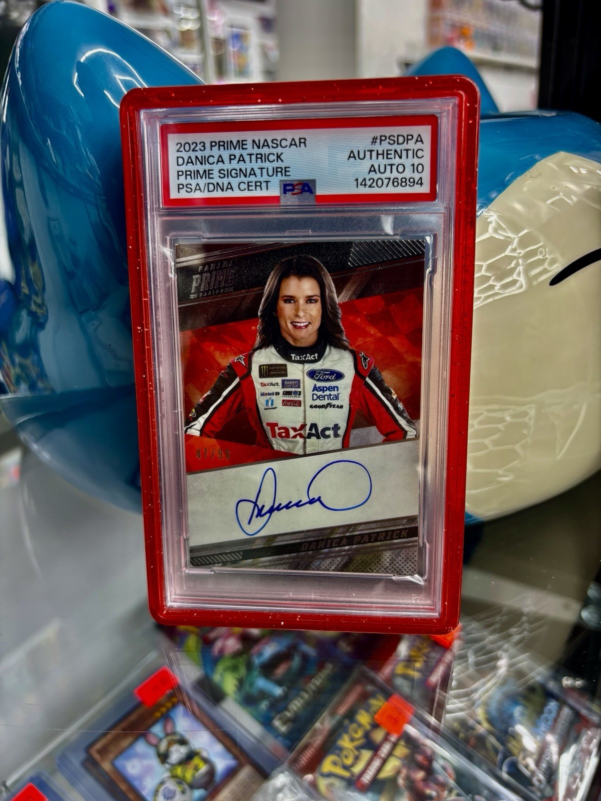 2023 Panini Prime - Prime Signatures Danica Patrick #PS-DPA /99 (AU). POP 1 