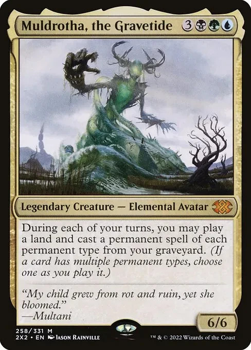Muldrotha, the Gravetide – Sultai Graveyard Recursion Commander Deck