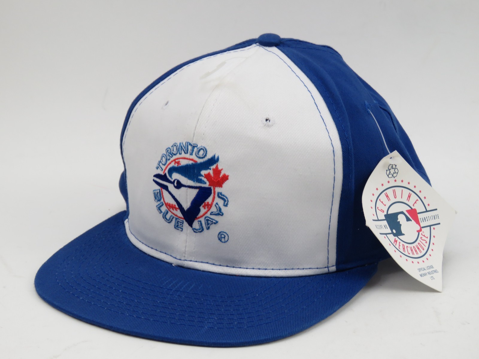 New Deadstock VTG 1980s Toronto Blue Jays Retro Snapback MLB Baseball Hat