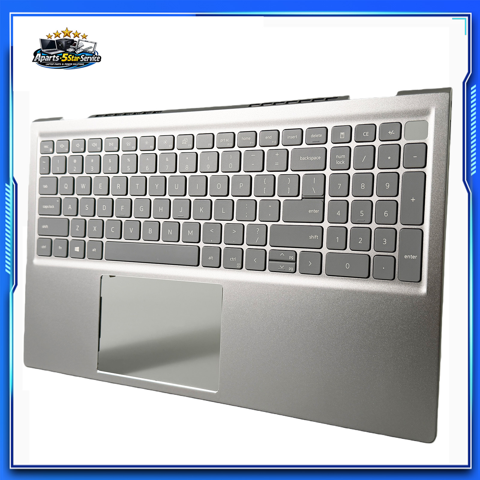 New Backlit Keyboard Palmrest for Dell Inspiron 15 Pro 5510 5515 06P0TG 15.6 New Backlit Keyboard Palmrest for Dell Inspiron 15 Pro 5510 5515 06P0TG 15.6