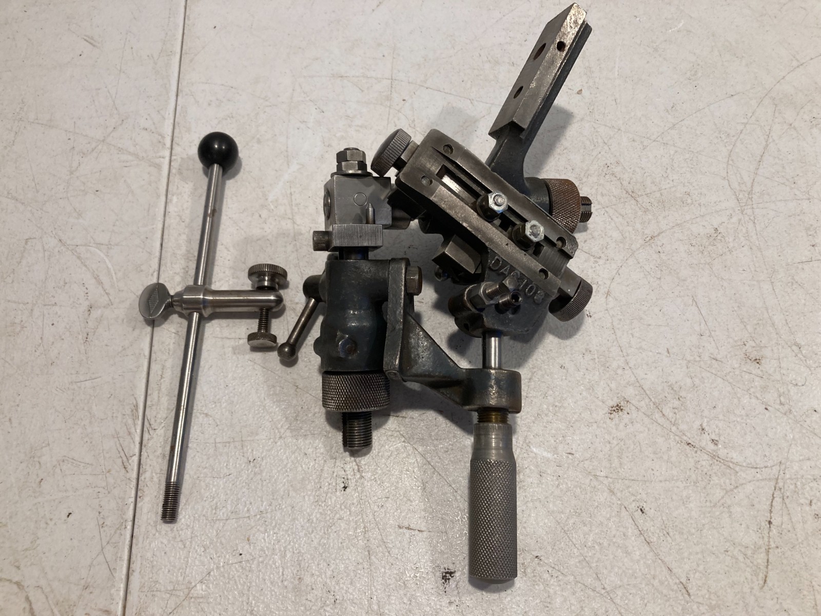Vintage Delta Milwaukee No 1296 Drill Grinding Attachment Sharpener Fixture Vintage Delta Milwaukee No 1296 Drill Grinding Attachment Sharpener Fixture