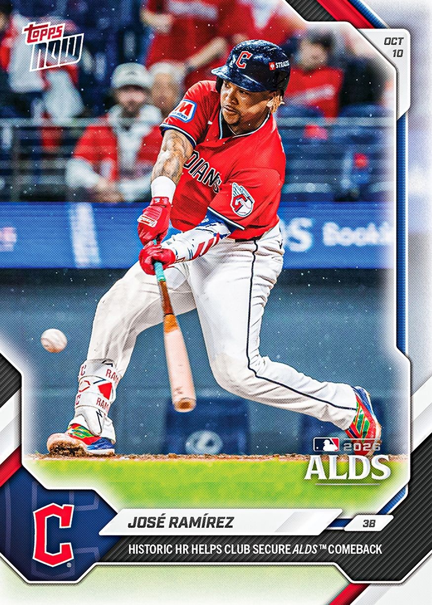 *PRE SALE* José Ramírez - 2026 MLB Topps NOW® - Card 777