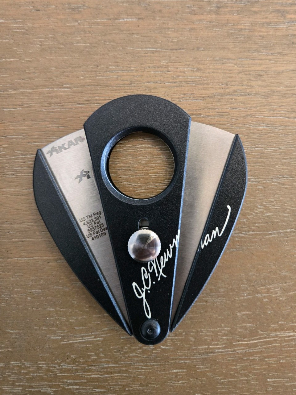 Xikar Xi2 Cigar Cutter - Black Noir - JC Newman Graphics - New