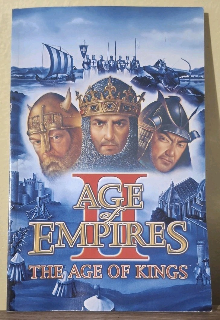 Age of Empires 2: The Age of Kings Book Game Booklet w Age of Empires 2: The Age of Kings Book Game Booklet w