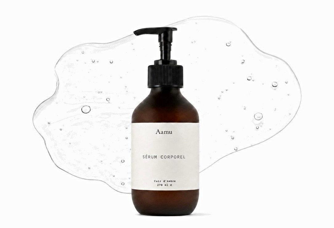 Aamu Hydrating Body Serum- Cuir d’Ambre - 270 ml - MSRP $180