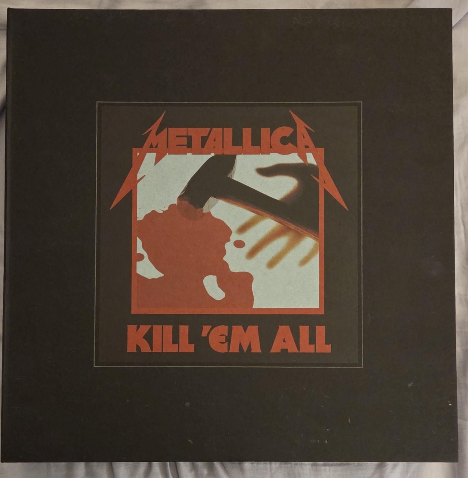 Metallica Kill 'Em All Deluxe Vinyl Box Set Blackened Black 1983 BLCKND005-4