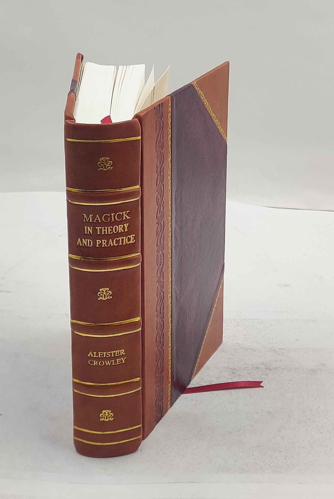 Magick In theory and practice 1929 by Aleister Crowley [Leather Bound]