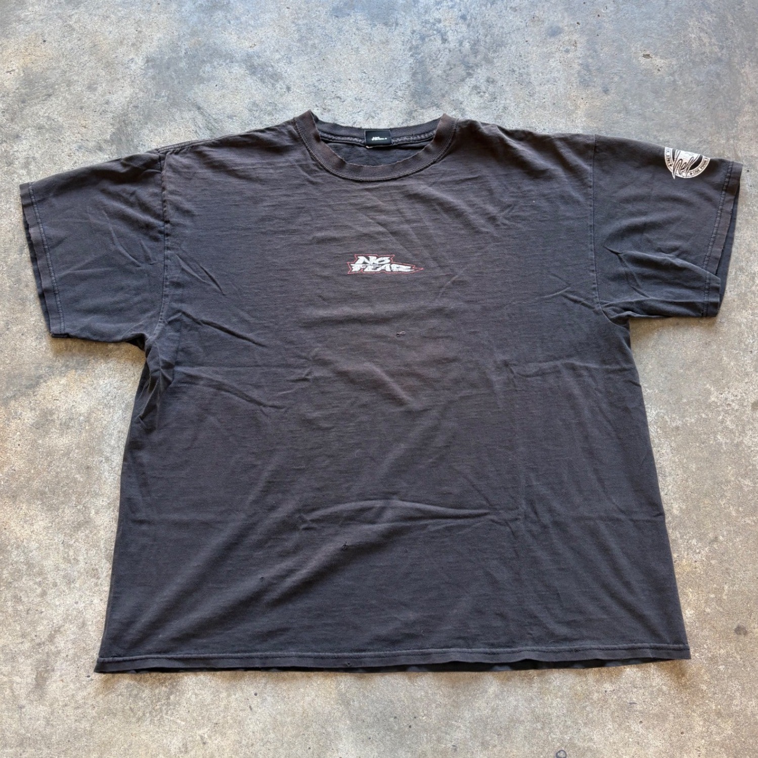 Vintage Y2K No Fear Faded and Distressed Skate tee Vintage Y2K No Fear Faded and Distressed Skate tee