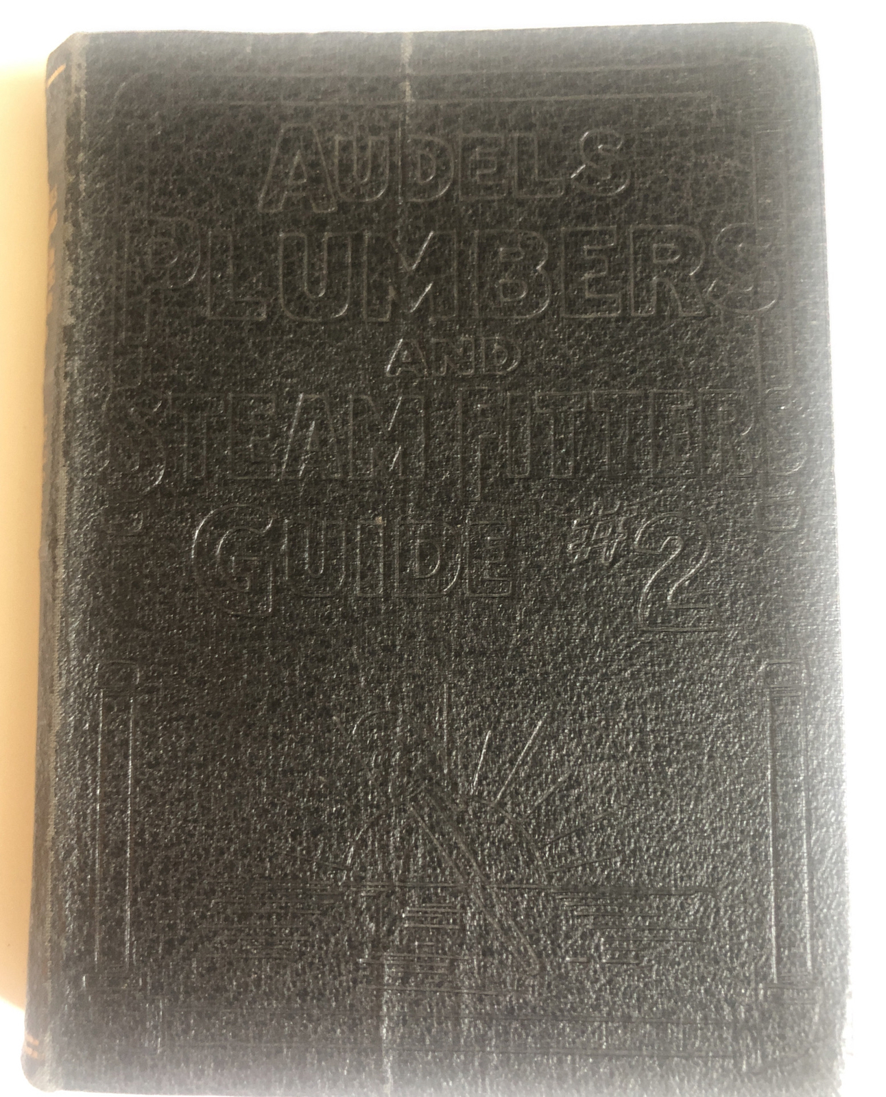 Vintage Audels Plumbers and Steam Fitters Guide #2 Leather Cover 1948 Vintage Audels Plumbers and Steam Fitters Guide #2 Leather Cover 1948