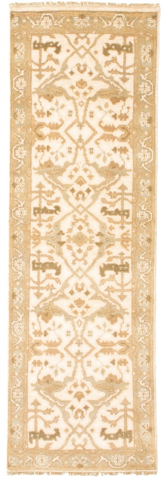 Vintage Hand-knotted Runner Rug 2\'5\