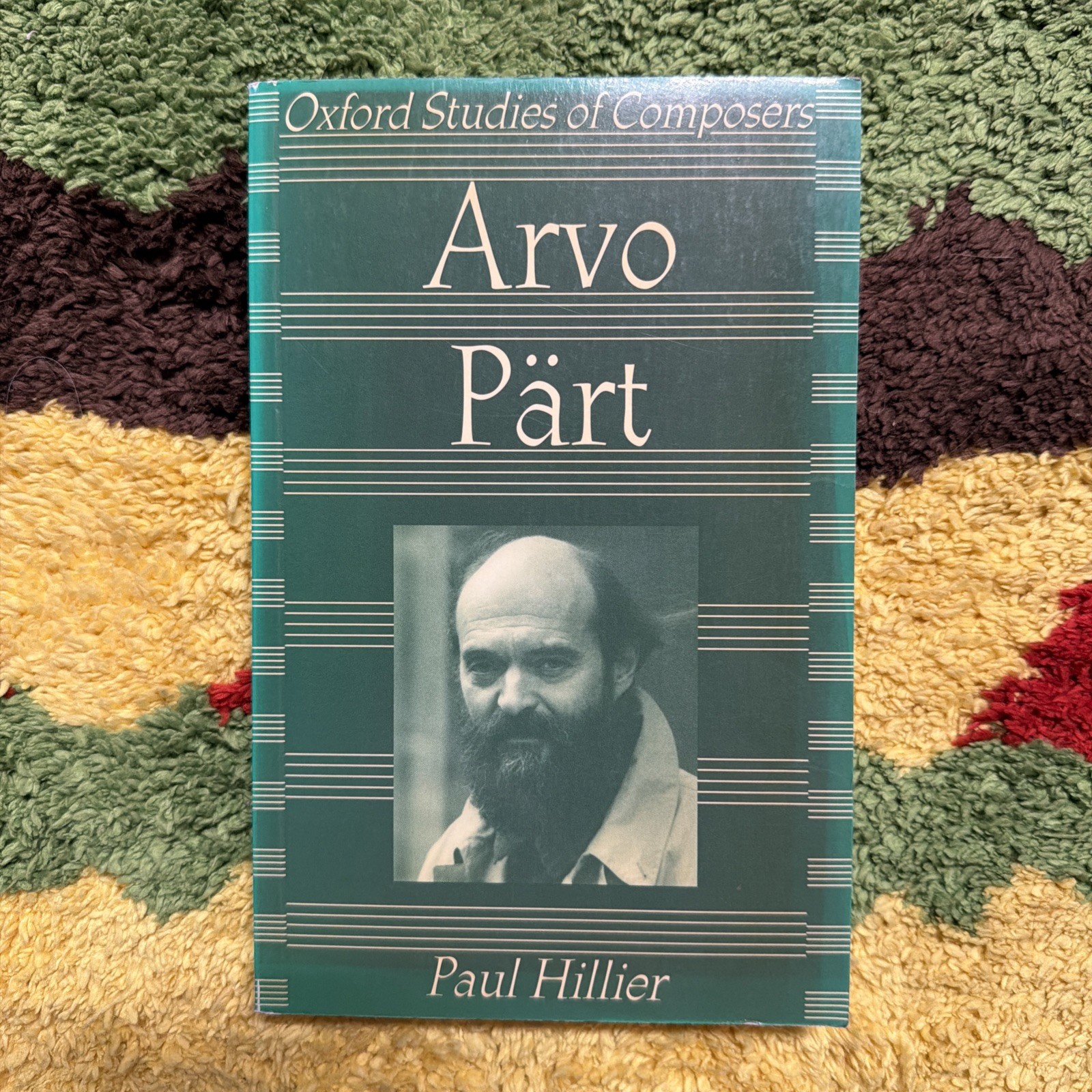 Vintage Arvo Pärt Oxford Studies of Composers Book Paul Hillier 1997 Paperback Vintage Arvo Pärt Oxford Studies of Composers Book Paul Hillier 1997 Paperback