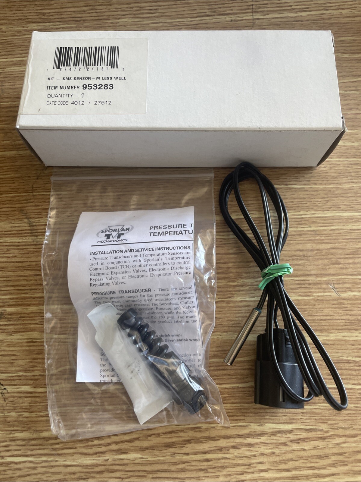 Sporlan SMS Sensor LESS WELL 953283 (new)