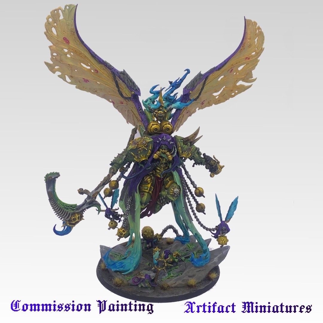 Warhammer 40,000 Mortarion - Custom Commission Painting Service