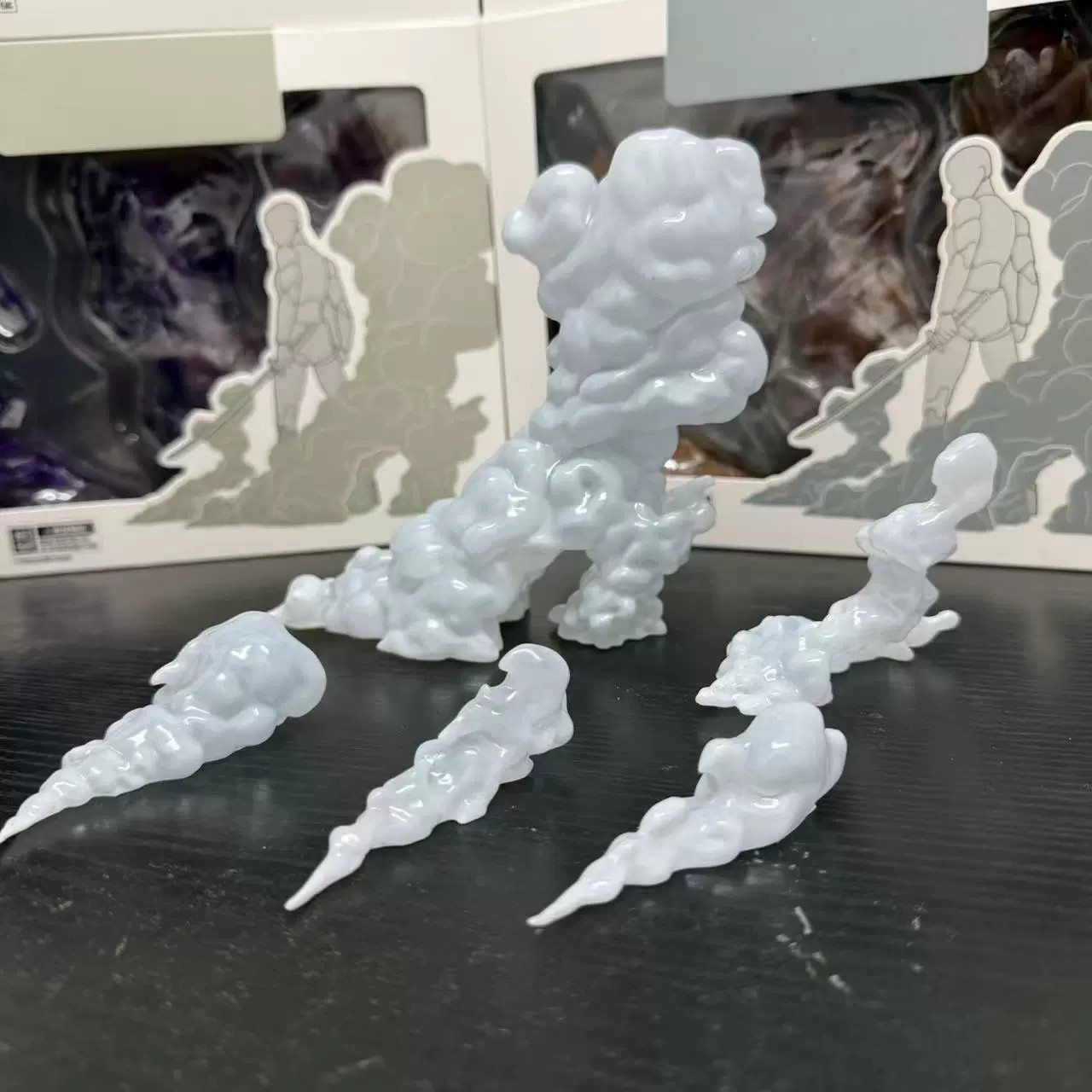 Tamashii Effect Smoke Effect For 1/100 1/144 Gundam Model 1/12 Action Figure Lot