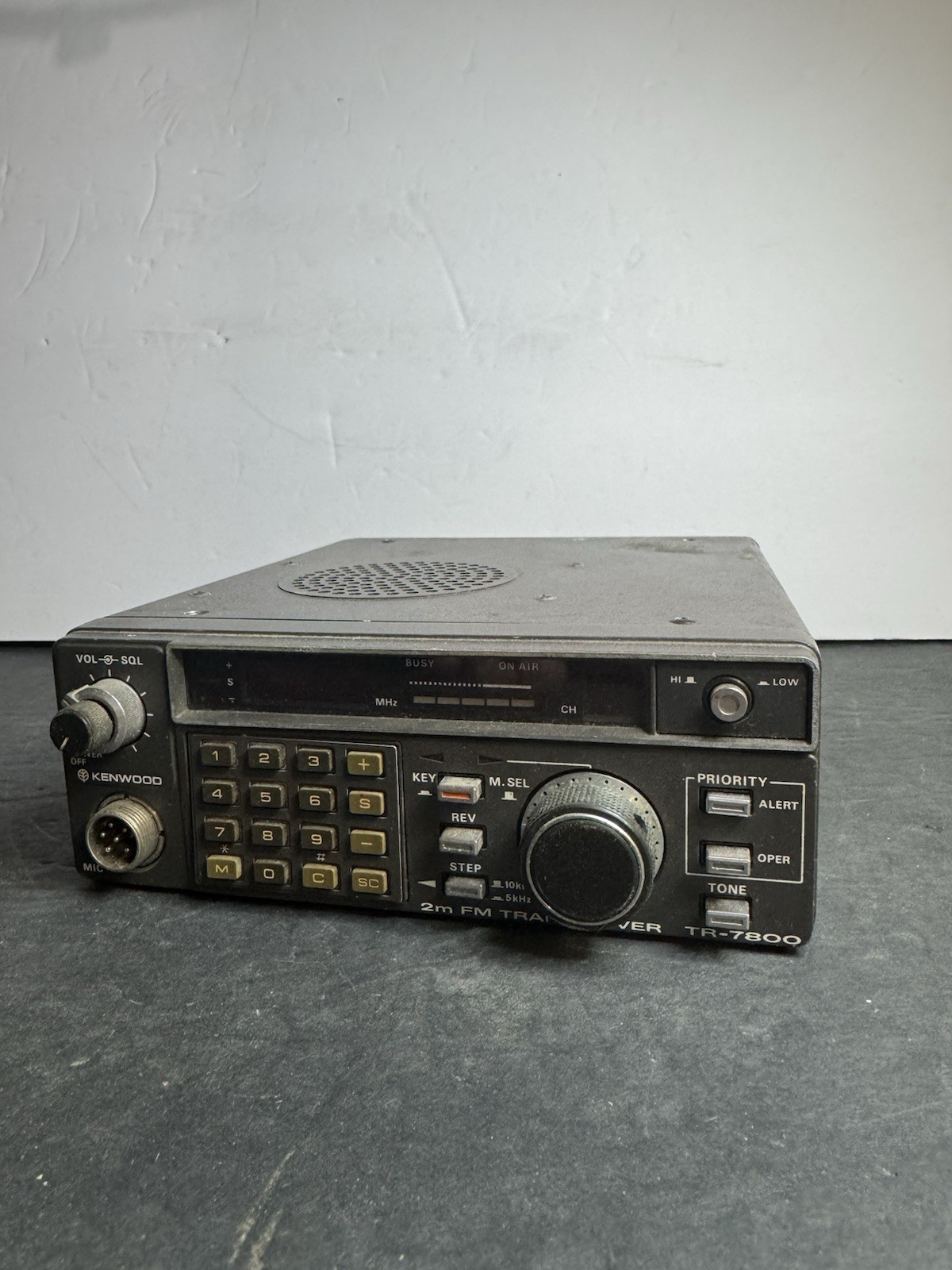 Kenwood TR-7800 2M FM Transceiver Only - Untested Kenwood TR-7800 2M FM Transceiver Only - Untested