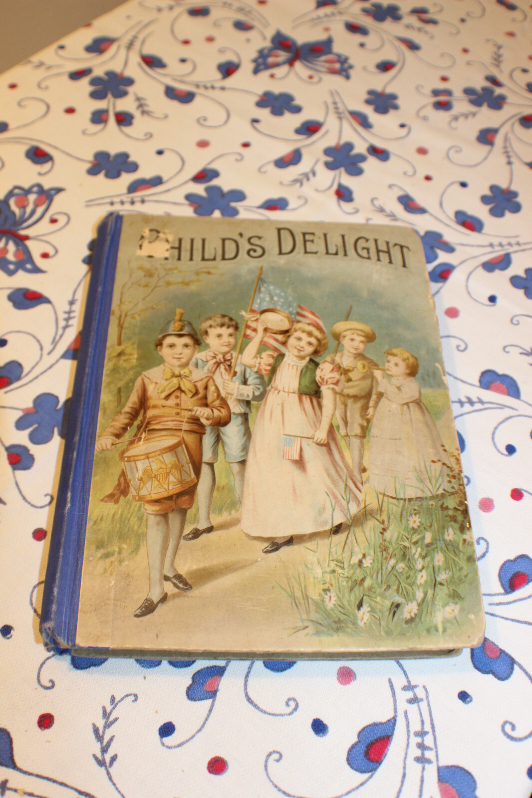 Child s Delight-Antique Victorian Children s Book-1892-Star Publishing-RARE