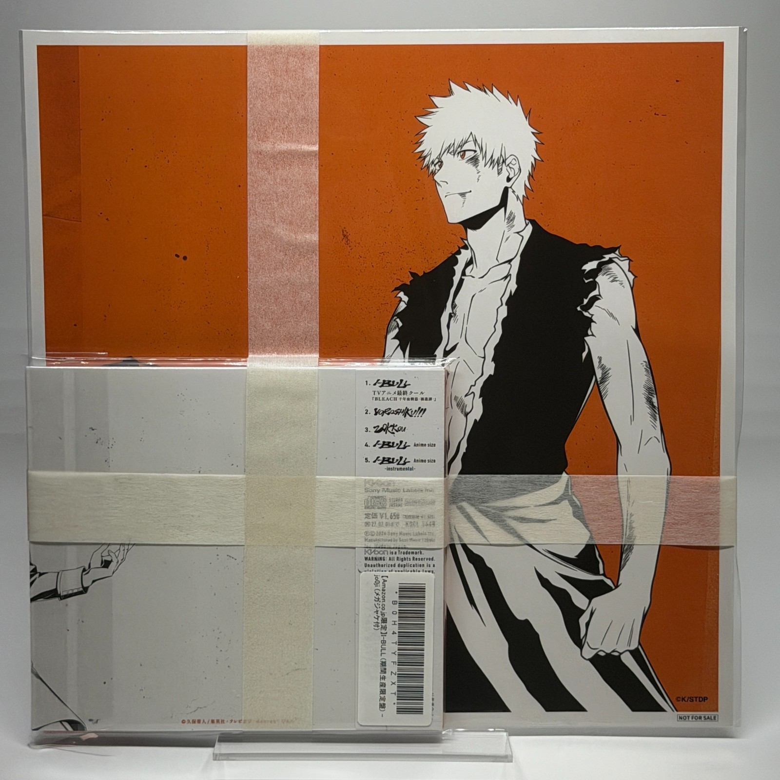 BLEACH Thousand-Year Blood War I-BULL jo0ji CD Amazon Mega Jacket In Hand