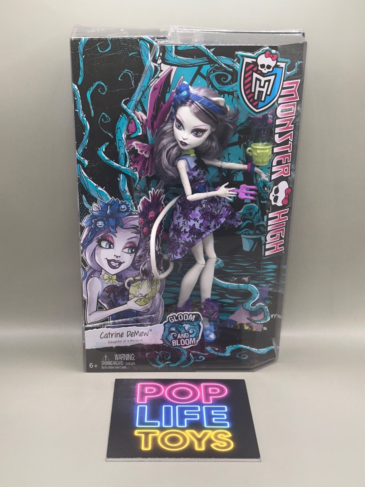 2014 Mattel Monster High “Gloom and Bloom Catrine DeMew” #CDC08 *NRFB*