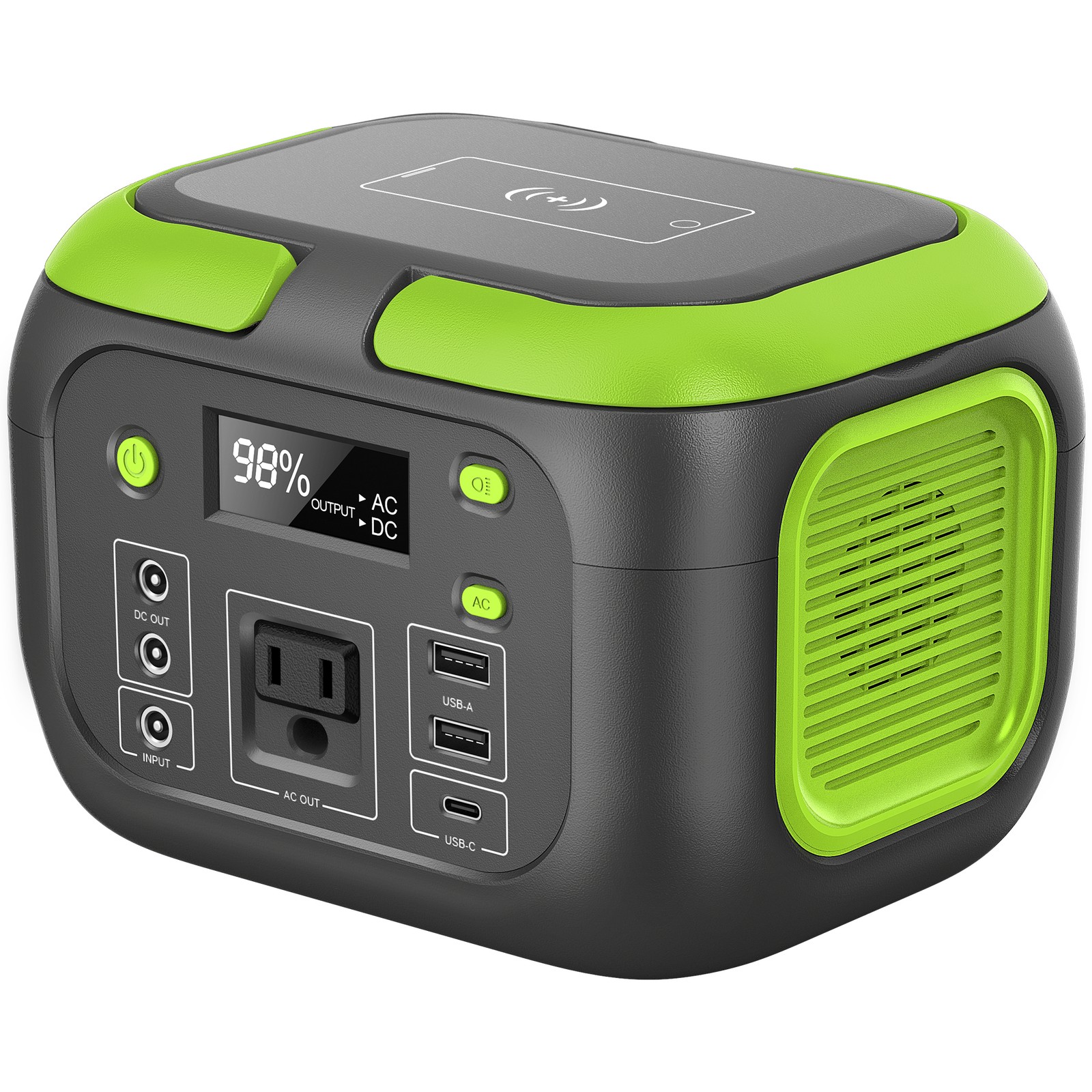 200W Portable Power Station 155Wh Battery Bank Camping Solar Generator