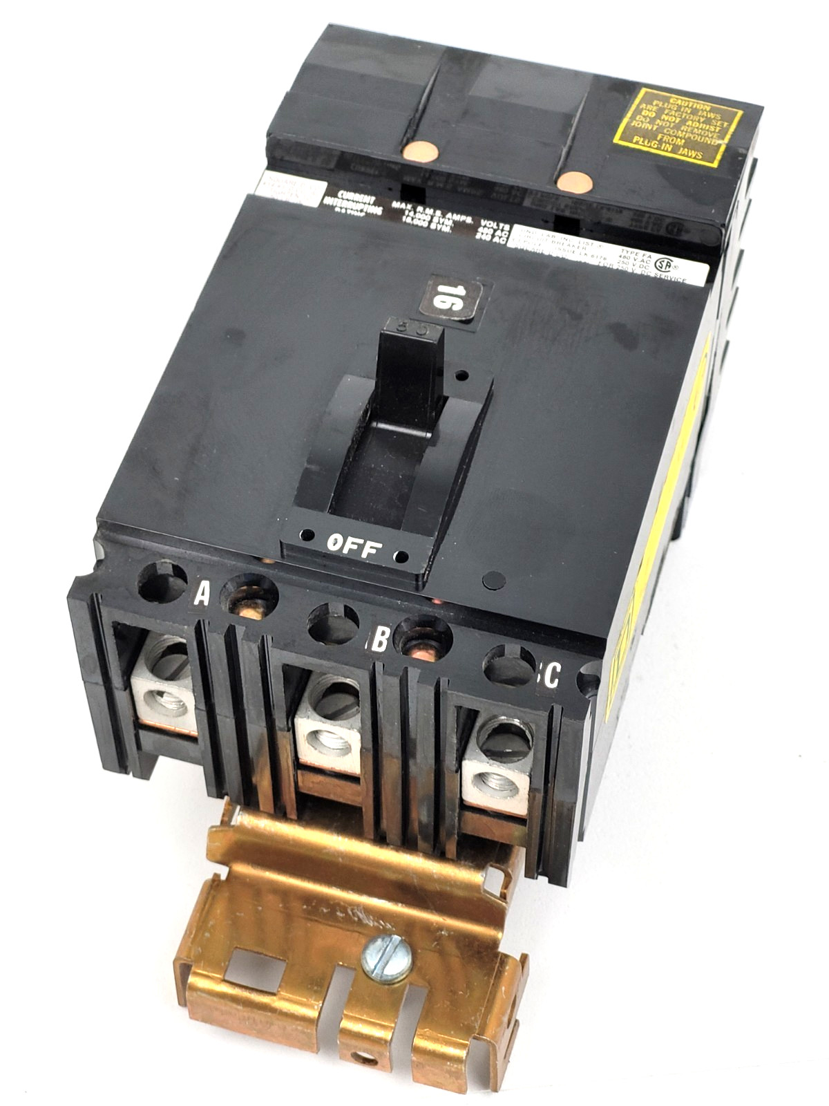 FA34050 Square D 50 Amp 480 Volt I-Line Circuit Breaker - Next Day Option