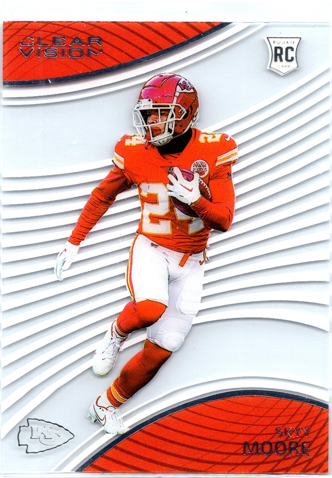 2022 Panini Chronicles #CVR-21 Skyy Moore Clear Vision Rookies 2022 Panini Chronicles #CVR-21 Skyy Moore Clear Vision Rookies