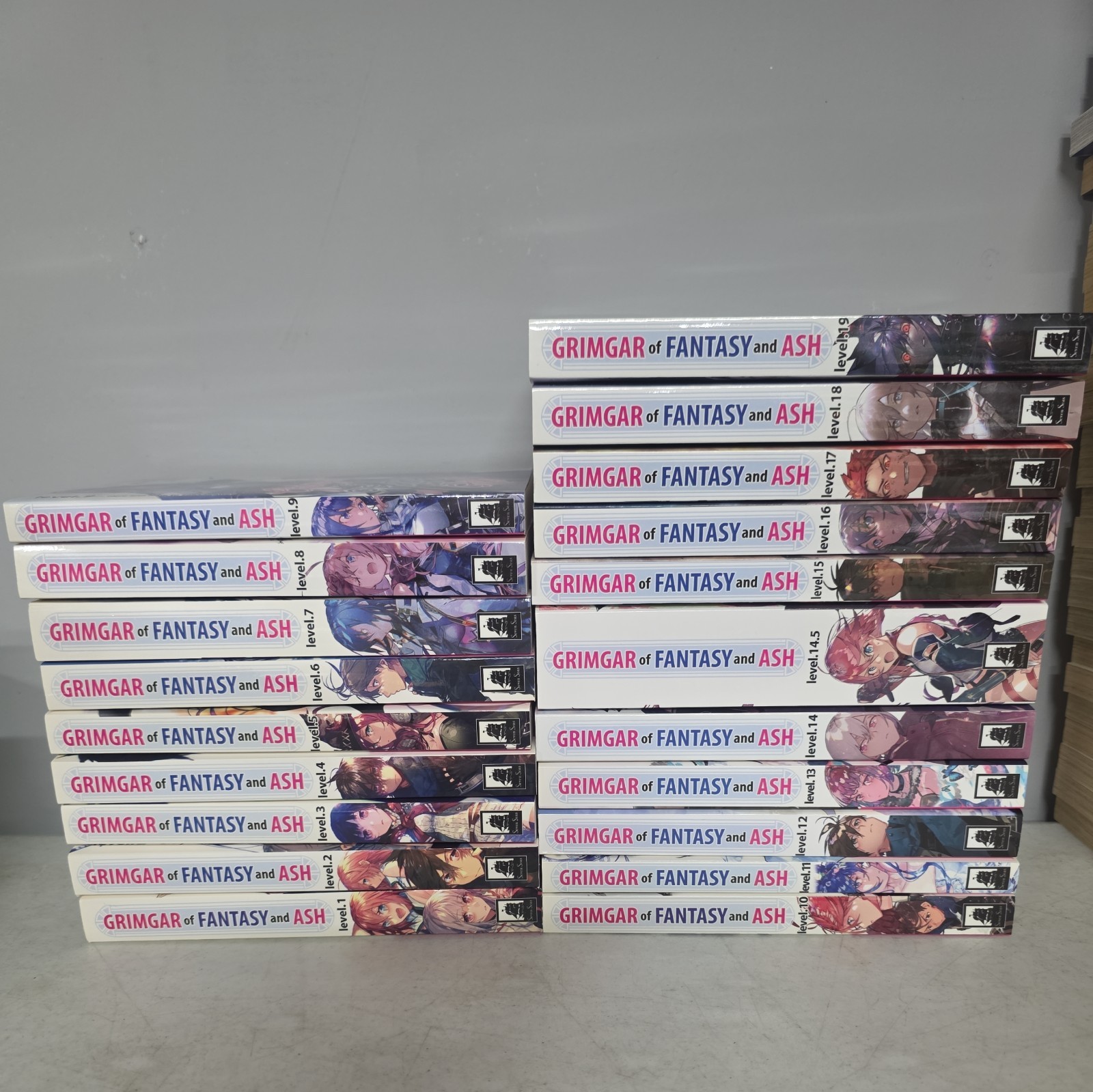 Grimgar Of Fantasy & Ash Volumes Light Novel Set 1 through 19