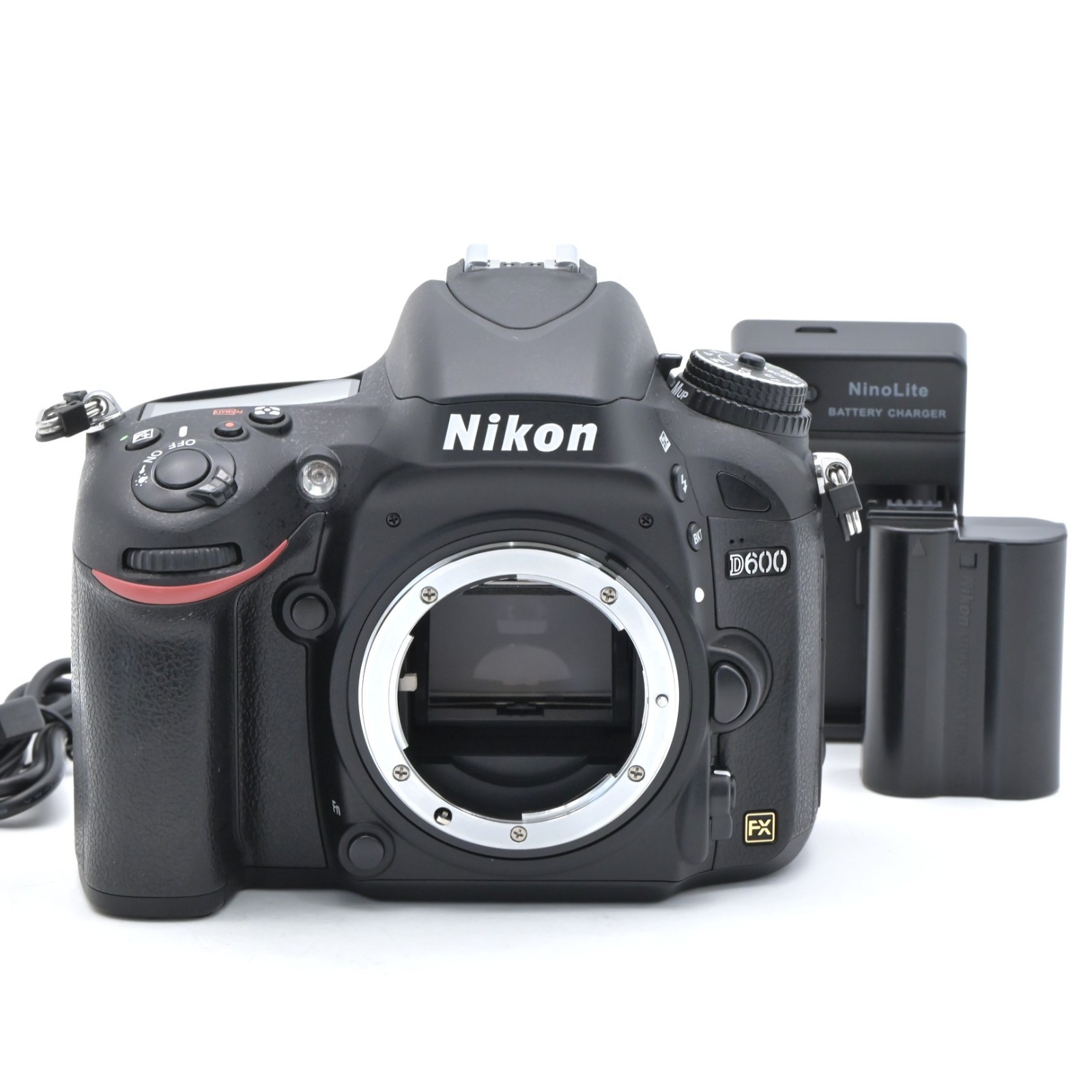 Nikon D600 24.3MP DSLR Camera Body (Shutter Count 1793) [Top Mint] US Stock