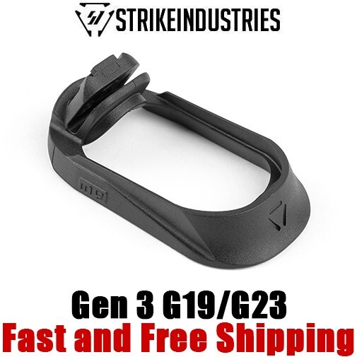 Strike Industries Polymer Flared/Enlarged Magwell for Gen 3 Glock 19/23 Strike Industries Polymer Flared/Enlarged Magwell for Gen 3 Glock 19/23