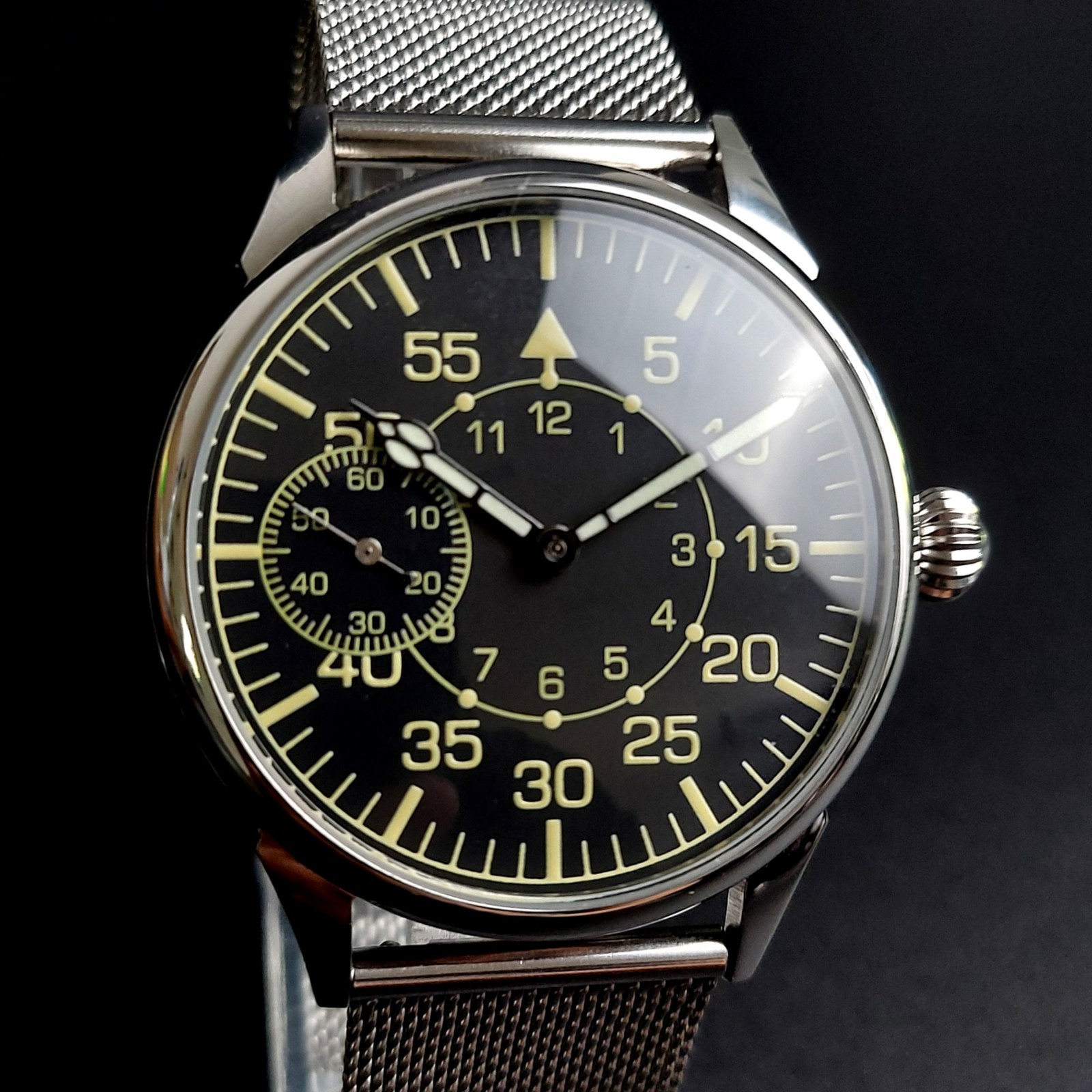 Soviet Watch Marriage Vintage Military Mechanical Men\'s Wristwatch Serviced