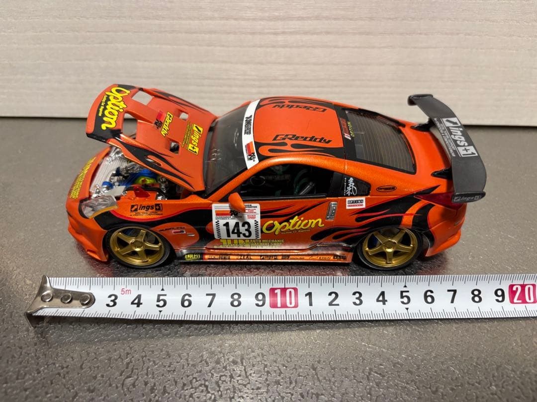 [Out of PRint in good condition] HOT WORKS 1/24 Fairlady Z Option custom