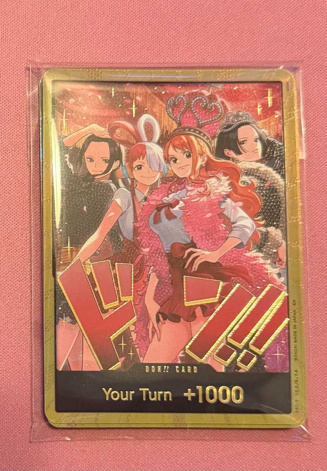 ONE PIECE Card Game 1x Gold Don Heroines Special Set EB03 EN ONE PIECE Card Game 1x Gold Don Heroines Special Set EB03 EN