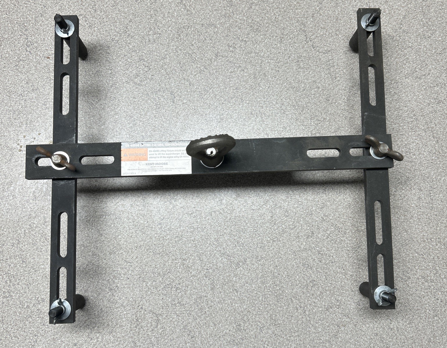 Kent Moore EN-48898 Supercharger Lifting Fixture Corvette Camaro Caprice 2011-14