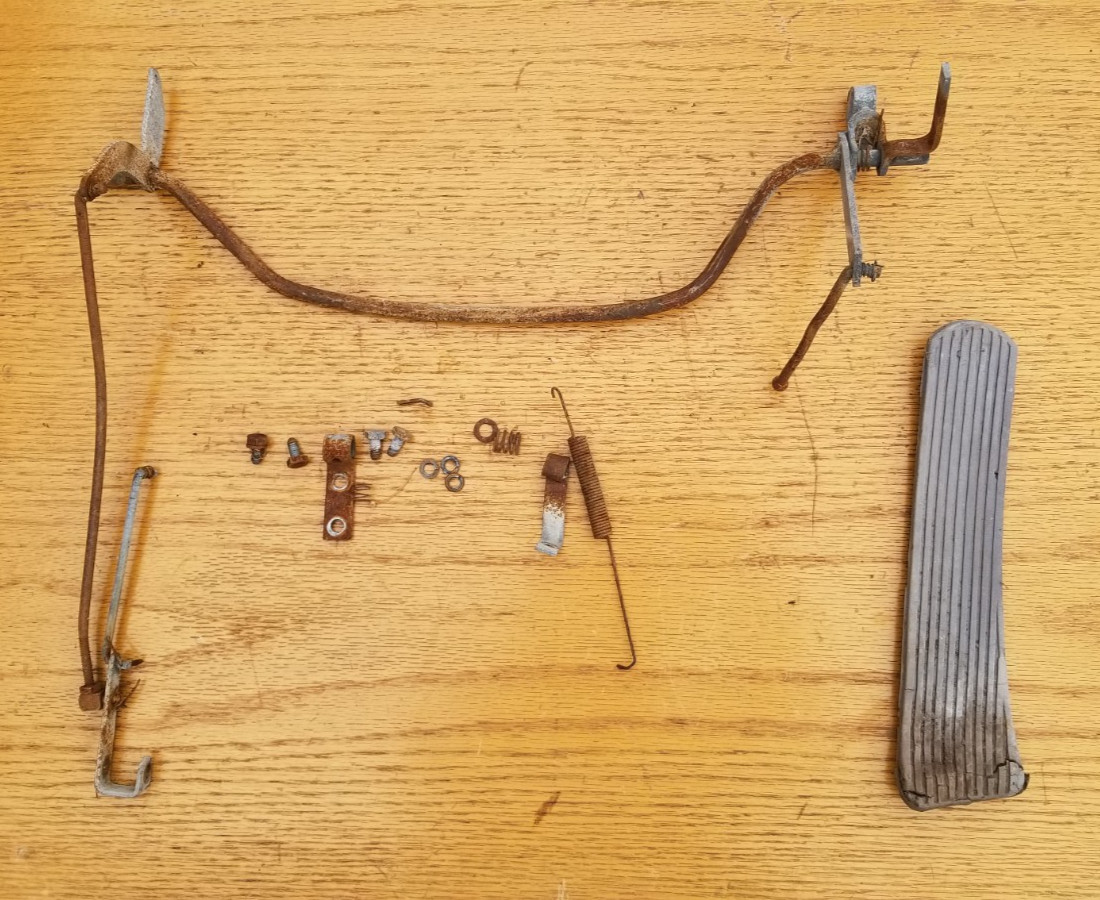 Gas Pedal Linkage Pontiac Chevrolet 41 42 46 47 48 1948 1947 1946 1942 1941