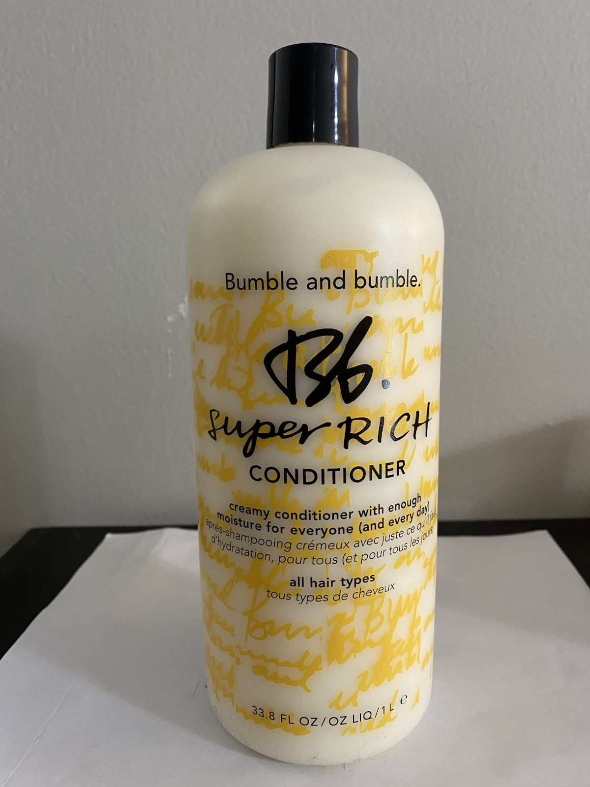 Bumble And Bumble Super Rich Conditioner, 33.8 OZ / 1 L, All Hair Types, Jumbo