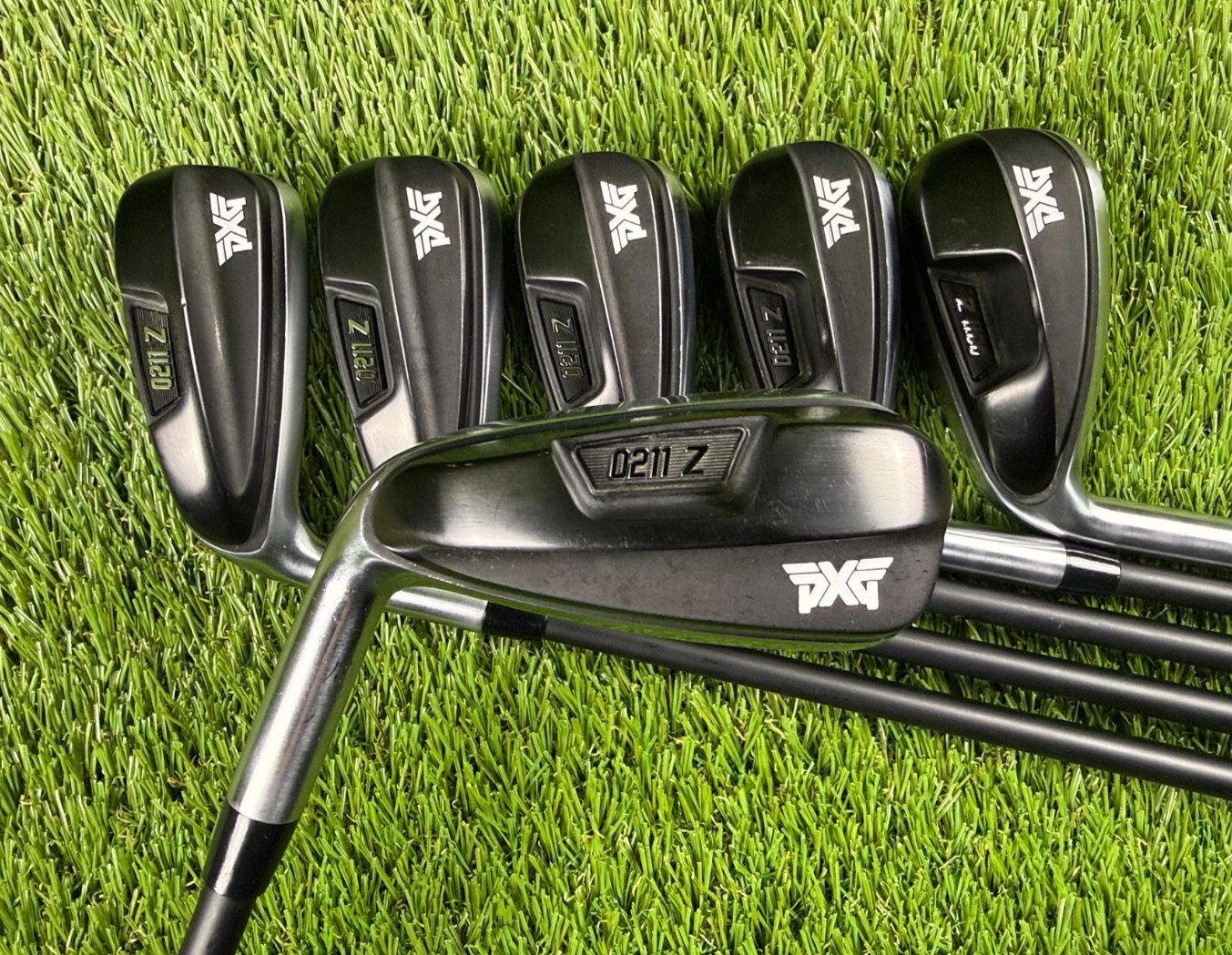 *Very Nice* PXG 0211 Z Iron Set 6-PW+SW LH | Cypher Sixty 5.5 Regular Graphite
