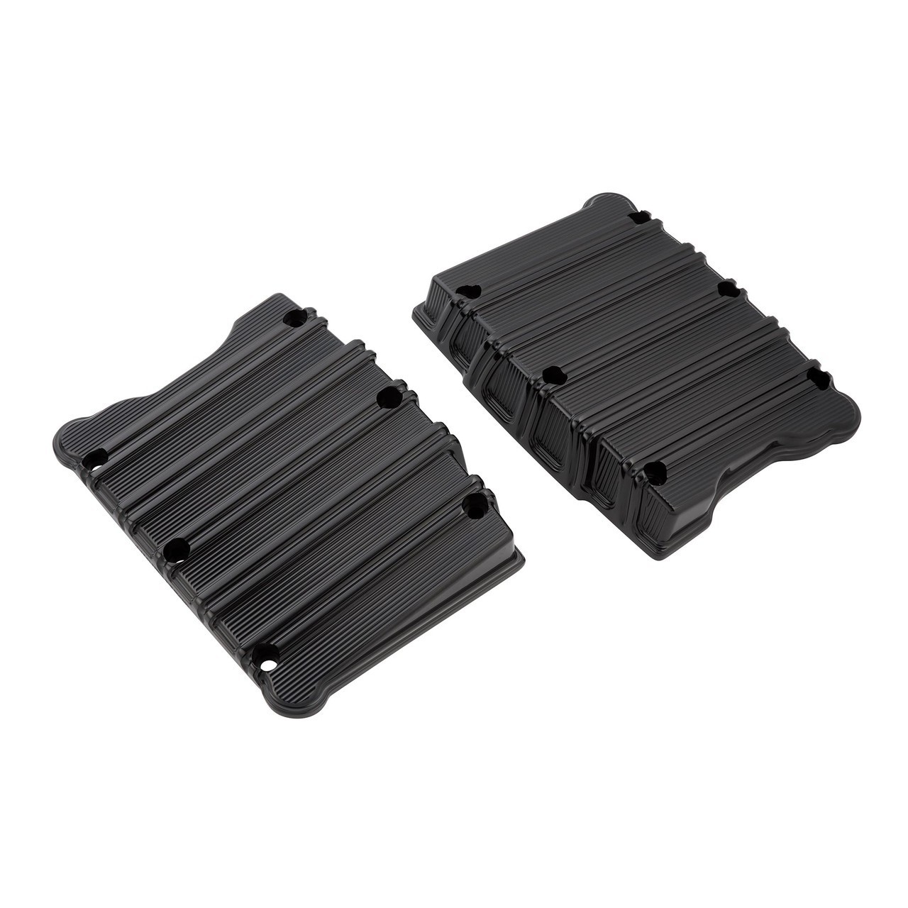 Arlen Ness 10 Gauge Twin Cam Rocker Box Covers All Black HOT DEAL 18-256