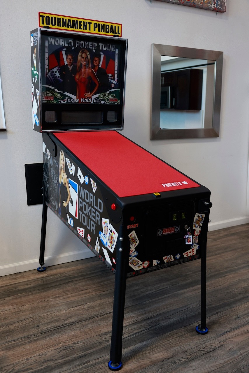 2006 Stern WORLD POKER TOUR  PINBALL MACHINE   